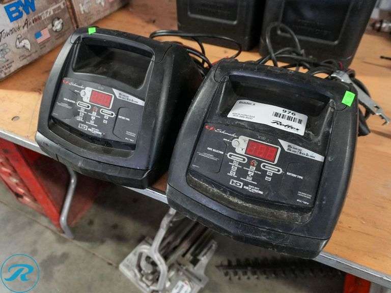 (2) Schumacher Battery Chargers - Roller Auctions
