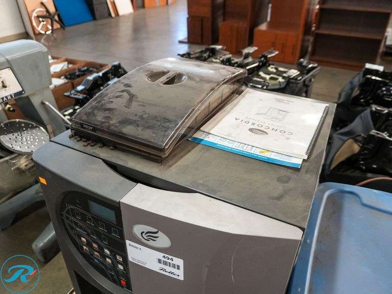 Concordia Integra Automatic Coffee Machine, 208V, Single Phase - Roller Auctions