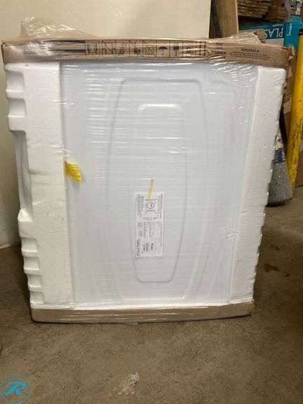 New out of box- Whirlpool Load and Go 4.5-cu ft High Efficiency Stackable Steam Cycle Front-Load Washer (White) ENERGY STAR - Roller Auctions