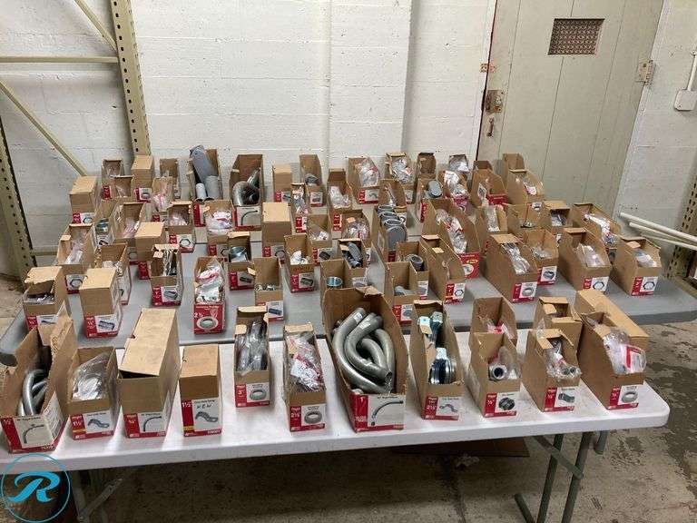 New- Assorted Electrical Supplies (Approx 500 pcs) - Roller Auctions