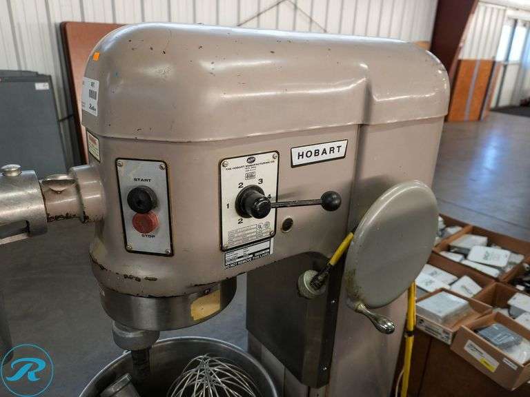 Hobart H-600 Mixer, 60Qt, 208V, 3ph - Roller Auctions
