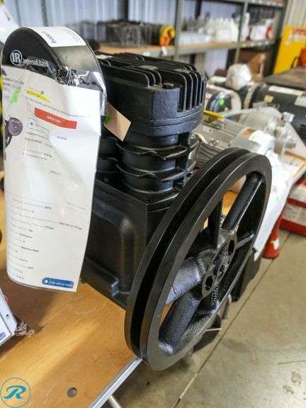 Ingersoll Rand 2475 Air Compressor Pump, 2-Stage, 5-7.5Hp - Roller Auctions