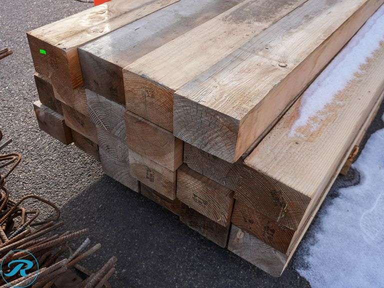 pallet-of-22-6-x-8-x-8-lumber-roller-auctions