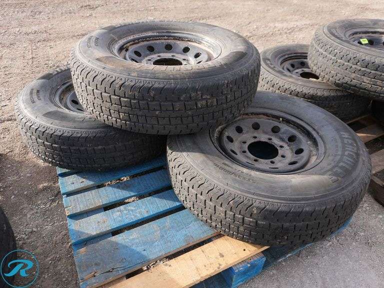 (3) Steel Wheels W/2023 Hercules Strong Guard ST235/80R16 Tires - Roller Auctions