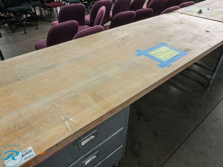 Prep Table, 8' x 3' - Roller Auctions