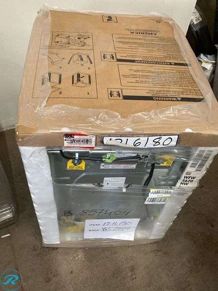 New out of box- Whirlpool Load and Go 4.5-cu ft High Efficiency Stackable Steam Cycle Front-Load Washer (White) ENERGY STAR - Roller Auctions