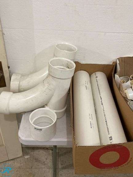 Assorted PVC Supplies and Fittings (approx. 200 pcs Total) - Roller ...