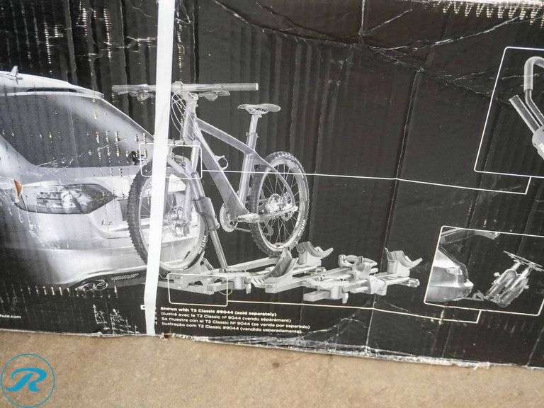 (2) Thule T2 Classic Add-On Platform 2-Bike Racks - Roller Auctions