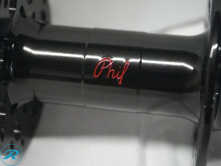 Phil Wood & Co. High-Flange Bike Hubs in Black Anodized Finish - Roller Auctions