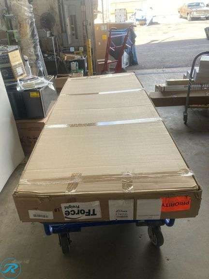 (1) New- DreamLine Encore Chrome 44-in to 48-in W x 76.0-in H Semi-frameless Clear Glass Sliding Shower door - Roller Auctions