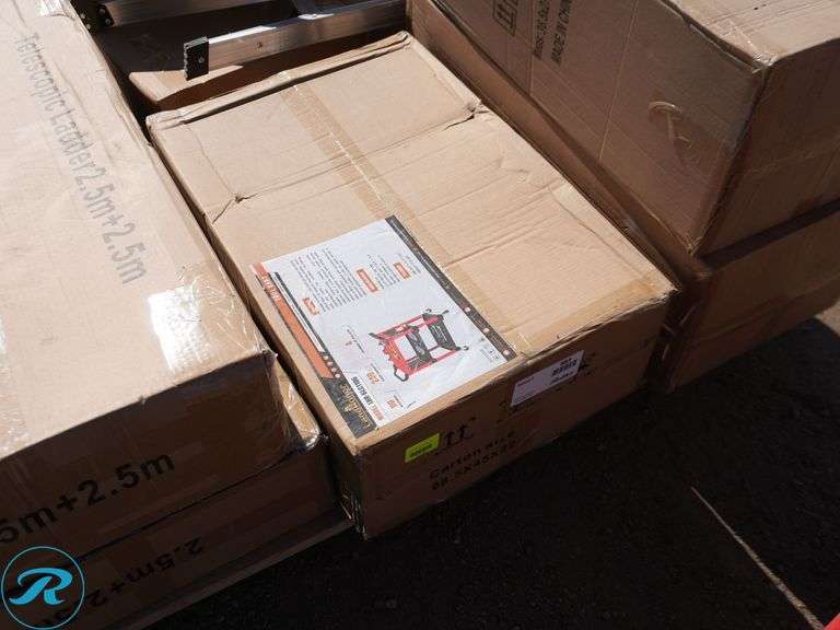 New Land Honor LHR-BLC1106 3-Tier Tool Cart - Roller Auctions