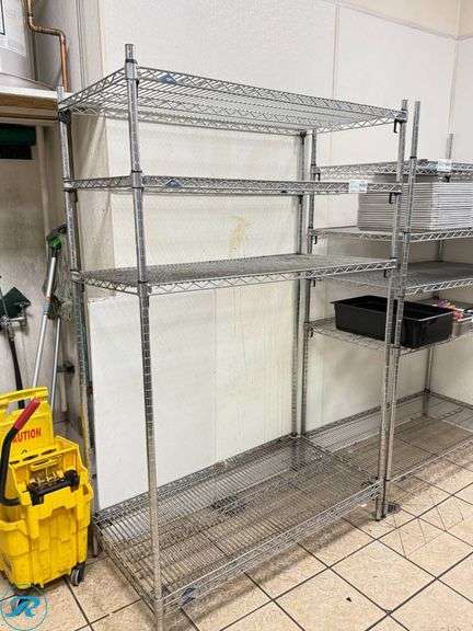 Metro Super Adjustable Wire Rack, 24in x 48in x 74in