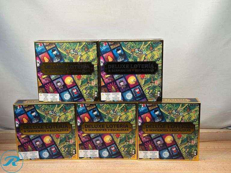 (5) Deluxe Loteria & Serpientes Y Escaleras- New