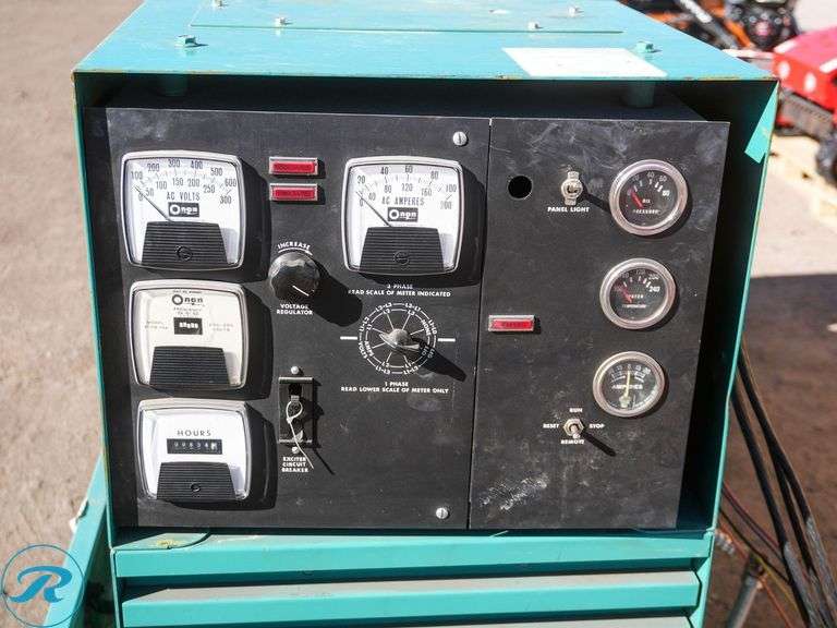 Onan Model 45-DEF Skid Mounted Generator - Roller Auctions