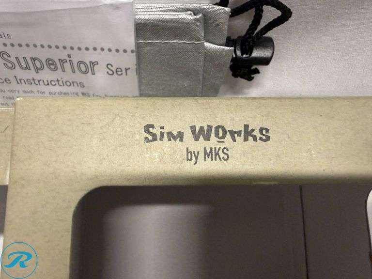 (2) MKS Sim Works Bubbly Pedal Sets - Roller Auctions