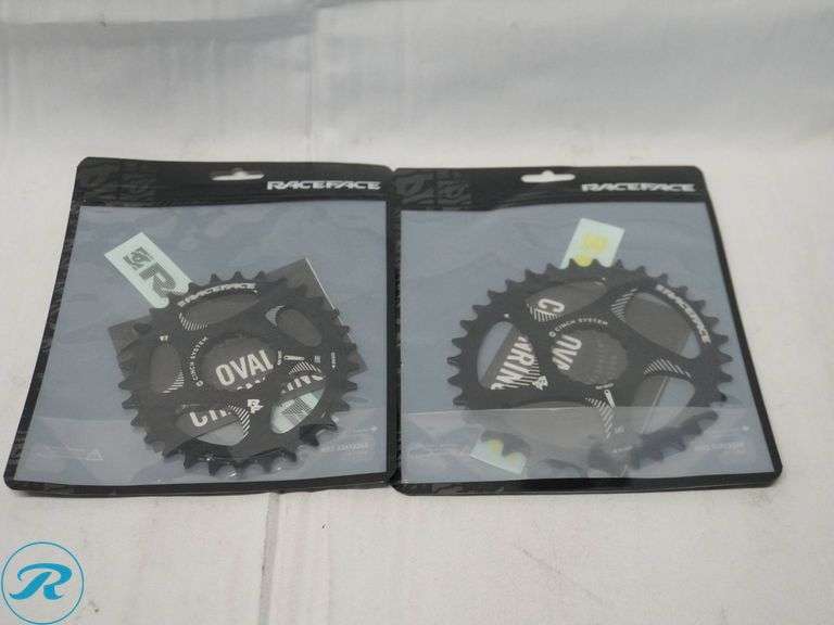 (2) RaceFace Oval Cinch Chainrings, 30T and 34T - Roller Auctions