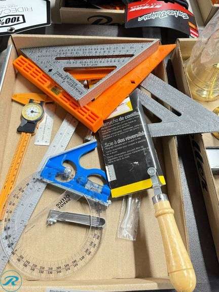 Measuring Tools and Hand Saw - Roller Auctions