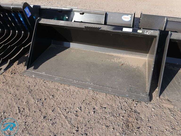 New Swict 60" Skid Steer Bucket - Roller Auctions