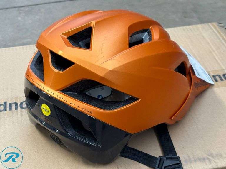 Troy Lee Designs Flowline SE Helmet, Orange/Gray, XS/S - Roller Auctions