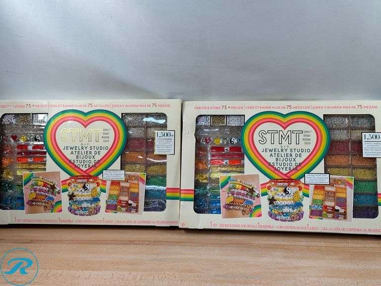 (2) STMT: D.I.Y. Rainbow Jewelry Studio Compatible- New; Deluxe Loteria: "Deluxe Lottery & Snakes & Ladders"- New - Roller Auctions