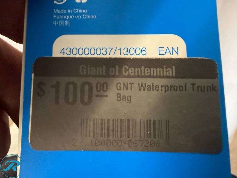 Arkel, Topeak, and Giant Waterproof Bicycle Bags - Roller Auctions