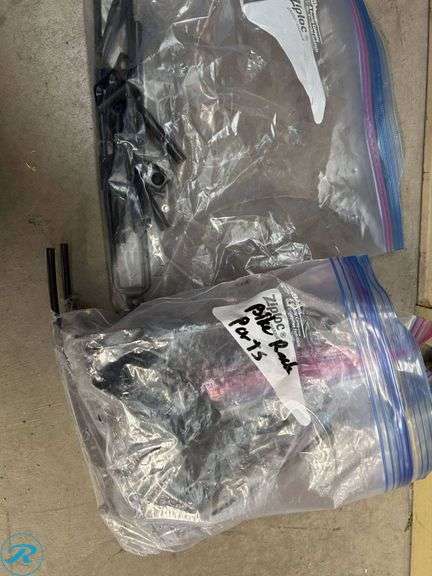 Tray of Extra Bicycle Rack Parts - Roller Auctions