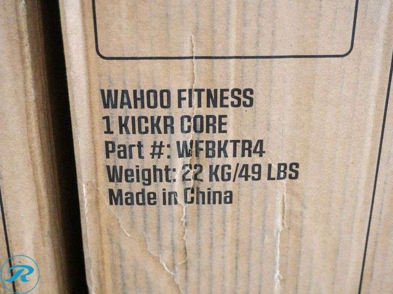 Wahoo KICKR Core Smart Bike Trainer - Roller Auctions