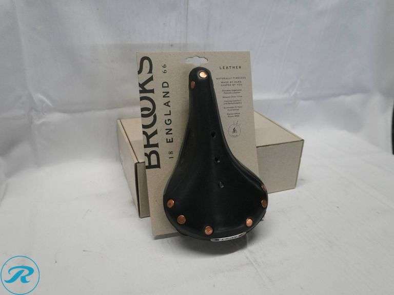 Brooks Flyer Special Leather Bicycle Saddle, Black - Roller Auctions