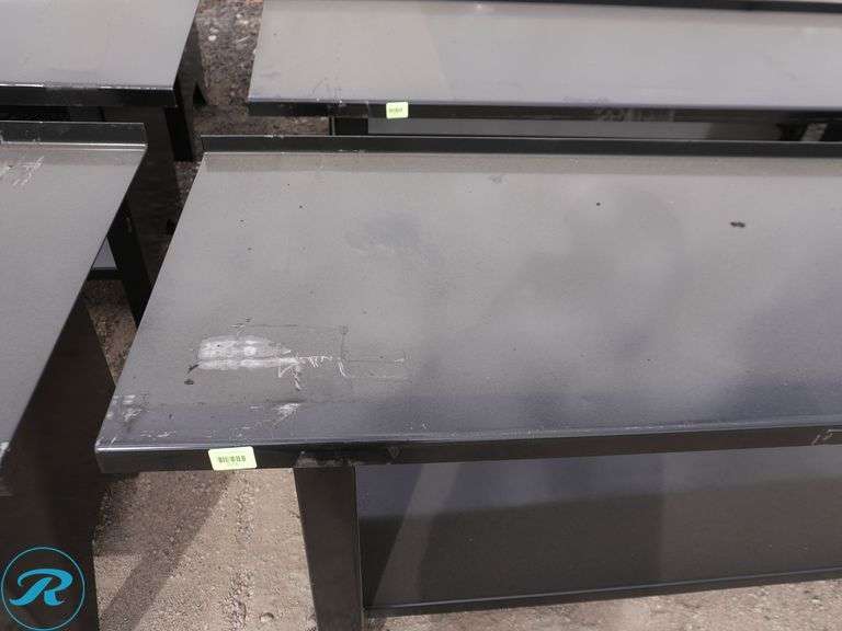 New Kit Containers Metal Work Bench, 90" x 28" - Roller Auctions