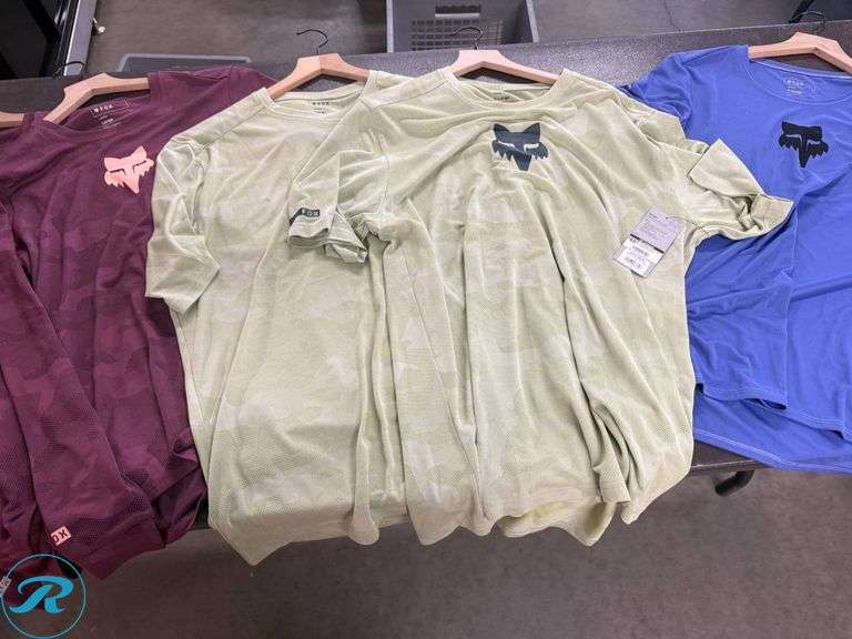 (5) Fox Ranger Women’s Jerseys, Size L and XL - Roller Auctions