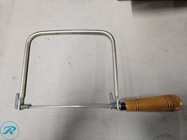 (4) Assorted Hand Tools Including Saw Frames and Serrated Knife - Roller Auctions