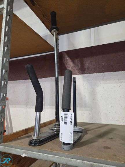 Highlight Industries Trim Handles with Rubber Grips