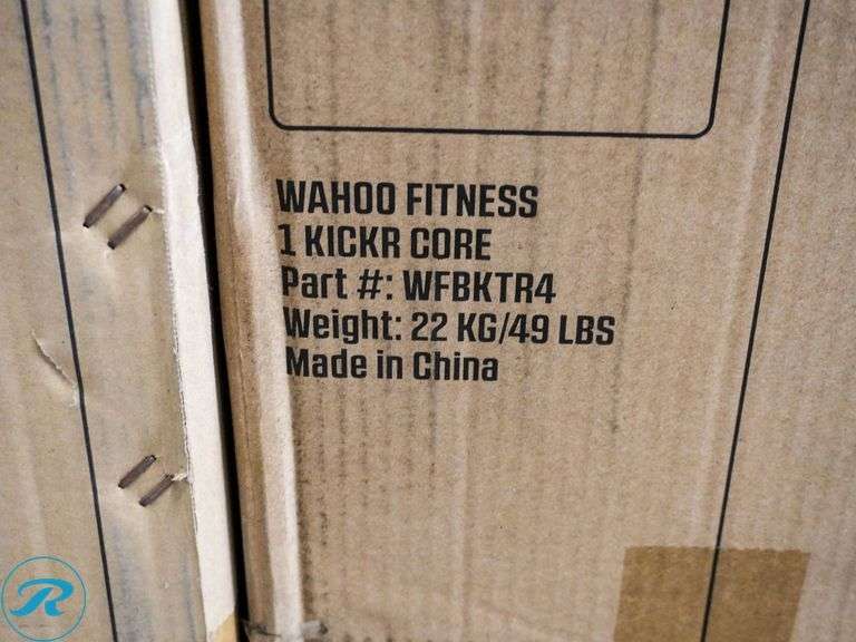 Wahoo KICKR Core Smart Bike Trainer - Roller Auctions