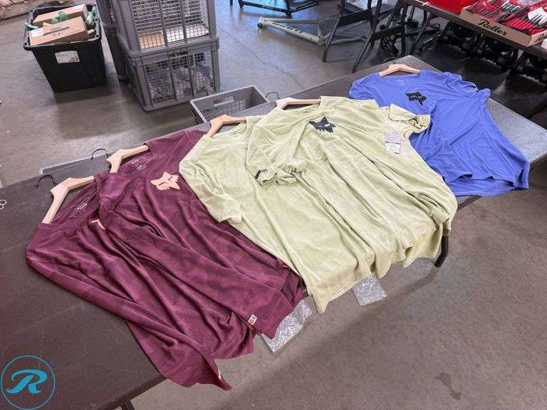 (5) Fox Ranger Women’s Jerseys, Size L and XL - Roller Auctions