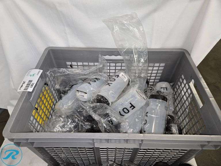 Crate of (45) Fox Branded Water Bottles - Roller Auctions