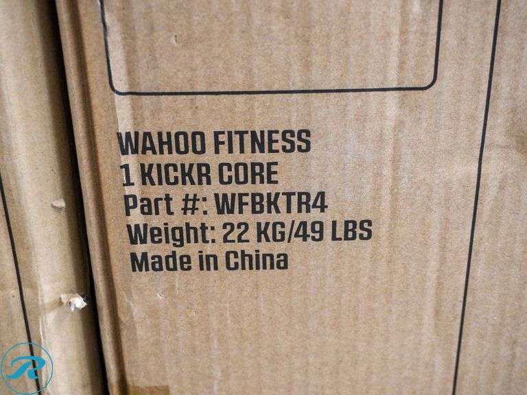 Wahoo KICKR Core Smart Bike Trainer - Roller Auctions