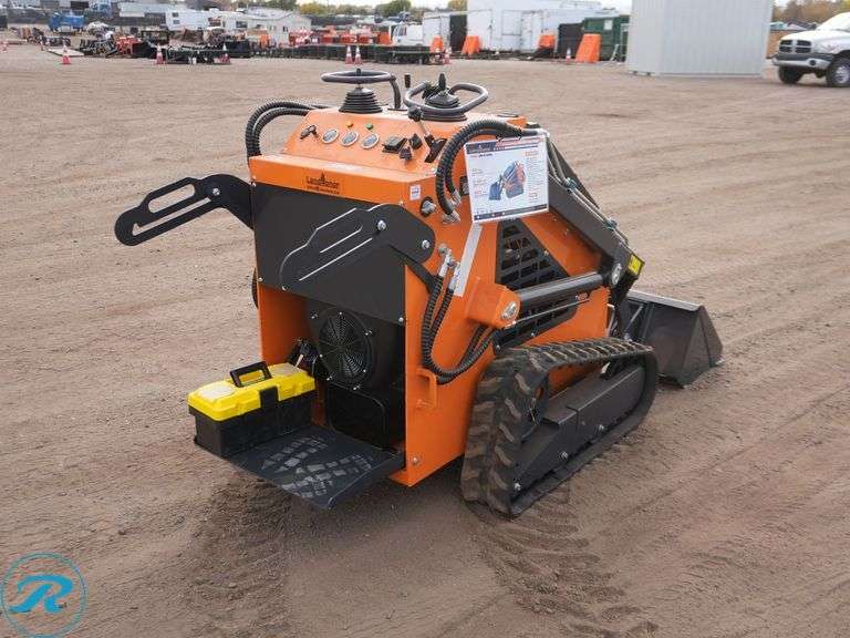 New 2025  Land Honor  LHR-HT380Q1  Crawler  Mini Skid Steer Loader - Roller Auctions
