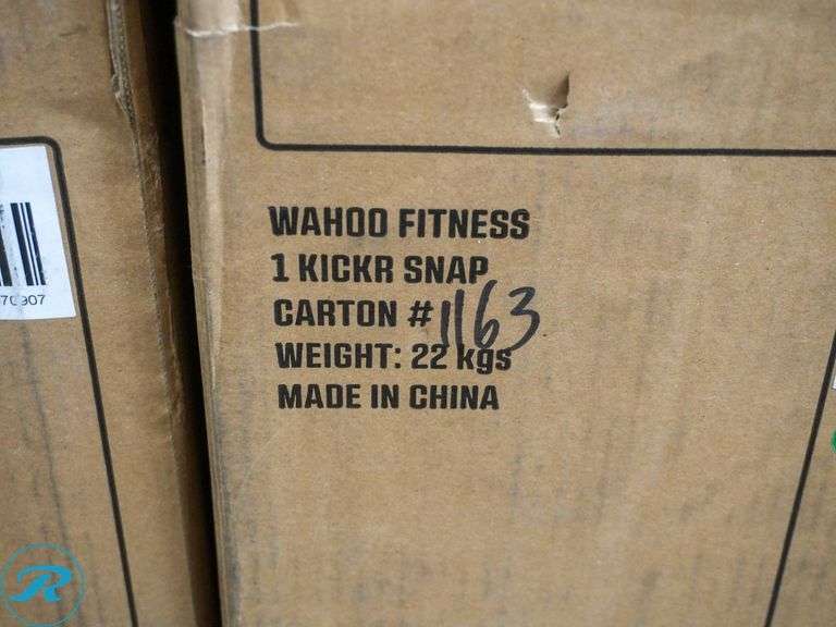 Wahoo KICKR SNAP Smart Bike Trainer - Roller Auctions