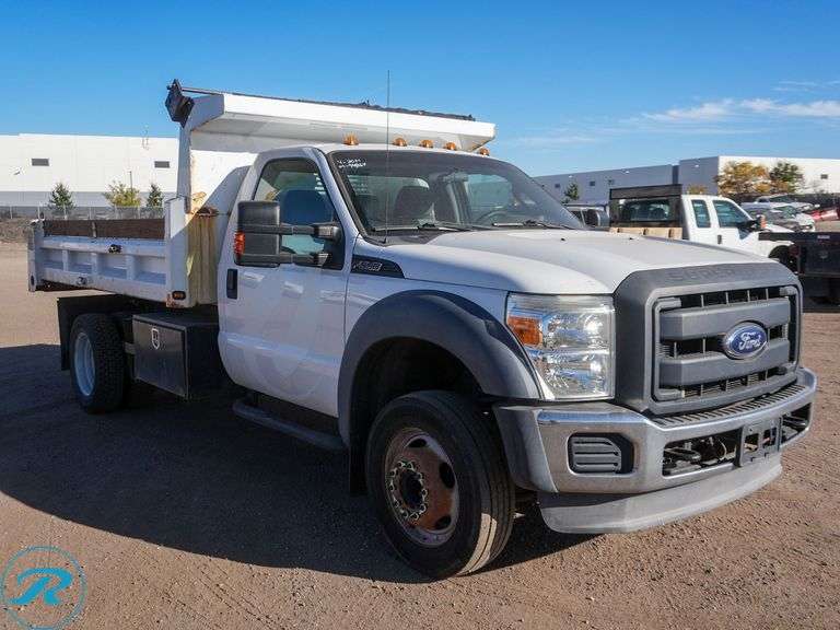 2014 Ford F550 Super Duty Landscape Dump Truck - Roller Auctions