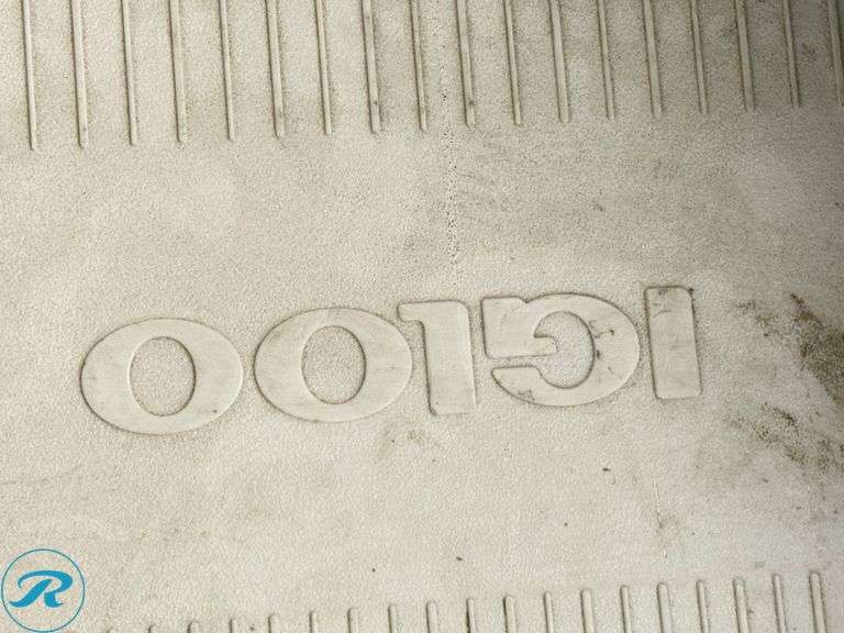 Igloo White Plastic Cooler with Hinged Lid - Roller Auctions