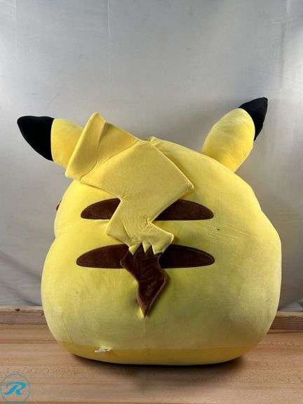 (2) Squishmallows: 24” Pokémon Plush, Pikachu- Used/ Damaged - Roller Auctions