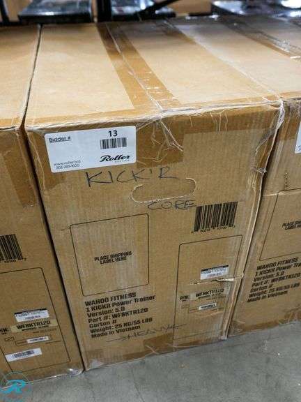 Wahoo KICKR Smart Power Trainer - Roller Auctions