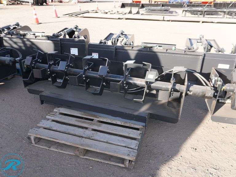 New JCT Hydraulic Rototiller Attachment To Fit Skid Steer Loader, 72 ...
