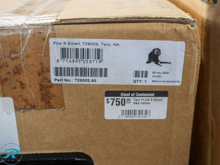 Tacx Flux S Smart Bike Trainer - Roller Auctions