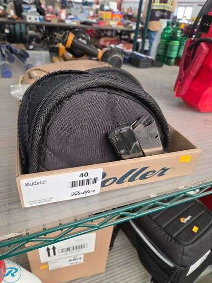 Tactical Gear with Firearm Pouches, Magazines, and Cable Lock