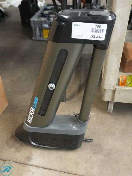 Wahoo KICKR Climb Indoor Grade Simulator (Missing Power Cord) - Roller Auctions