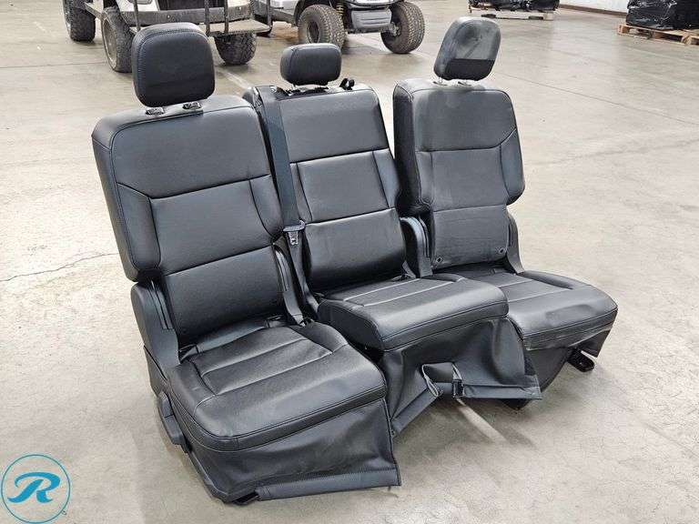 (2) Sets Of Ford Explorer Police Interceptor SUV Seats - Roller Auctions