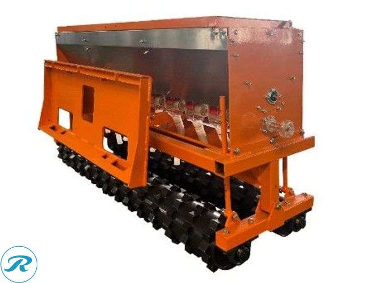 New Land Honor SD-22-72W Hydraulic Seader Attachment to Fit Skid Steer Loader, 72" - Roller Auctions