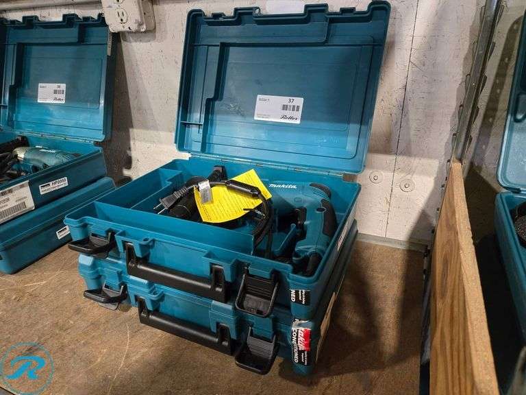 (2) Makita HP2050 Hammer Drills with Cases