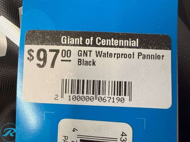 Giant Waterproof Pannier Bag - Roller Auctions